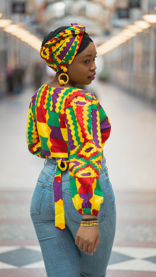 Stella top and matching scarf