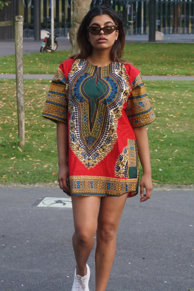 dhasiki short dress