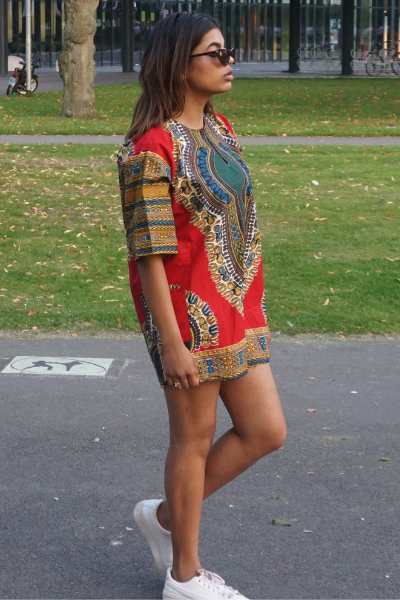 dhasiki short dress