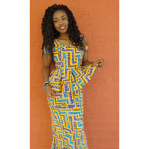 beuatiful ankara two piece