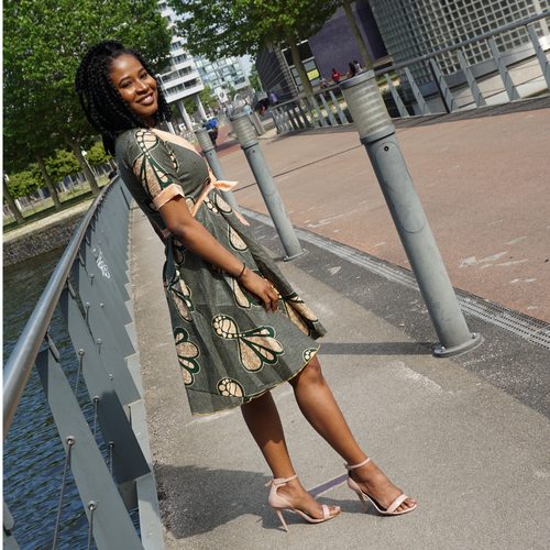 Elegant ankara Dress