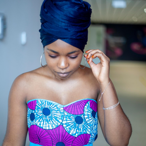 AFRICAN PRINT HALIMABA