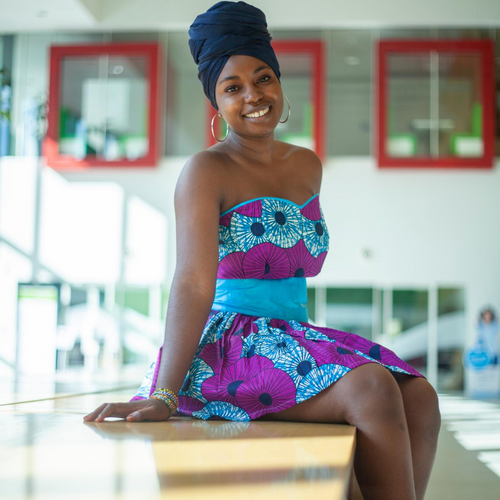 AFRICAN PRINT HALIMABA