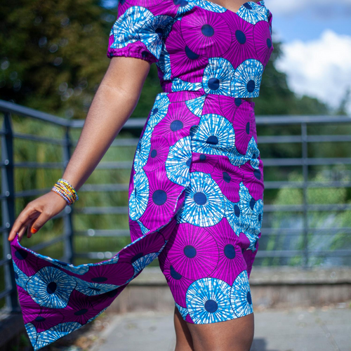 AFRICAN PRINT HALIMA SKIRT