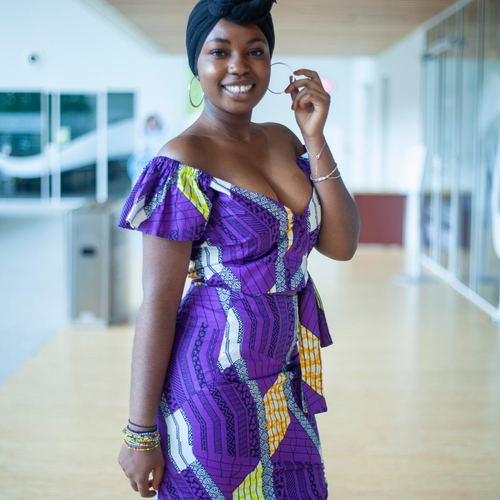 AFRICAN PRINT LINDA PENCIL SKIRT