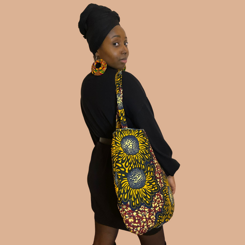 African print bag