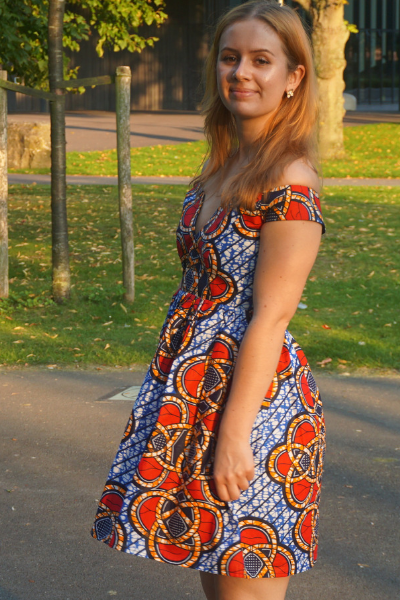Elegant Ankara dress